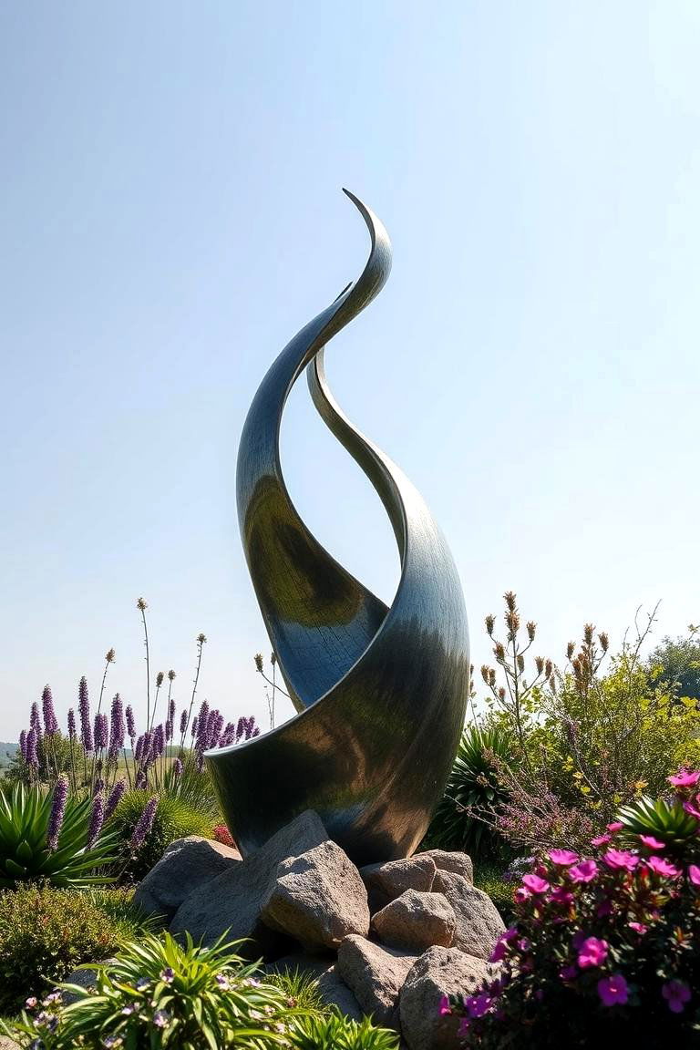 Garden Sculpture Well - 24 Outdoor Wishing Well Garden Ideas