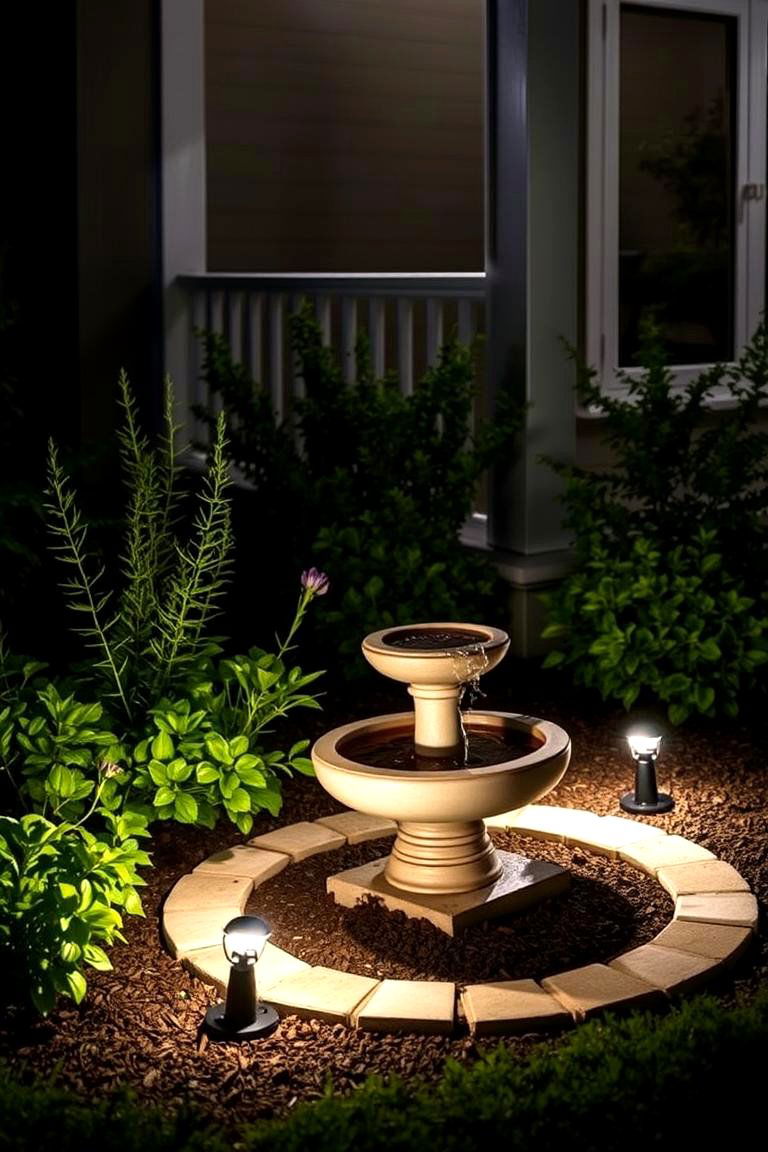 Garden Spotlights - 24 Front Porch Lighting Ideas