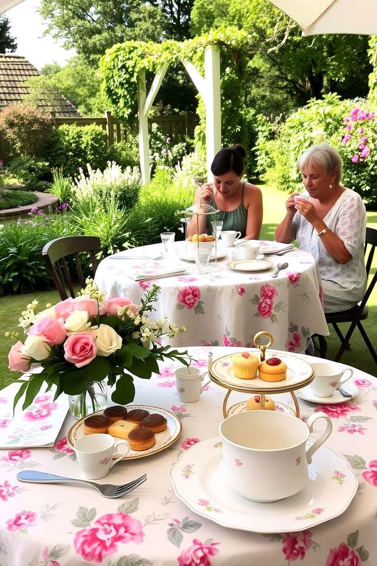 Garden Tea Party - 24 Backyard Birthday Party Ideas