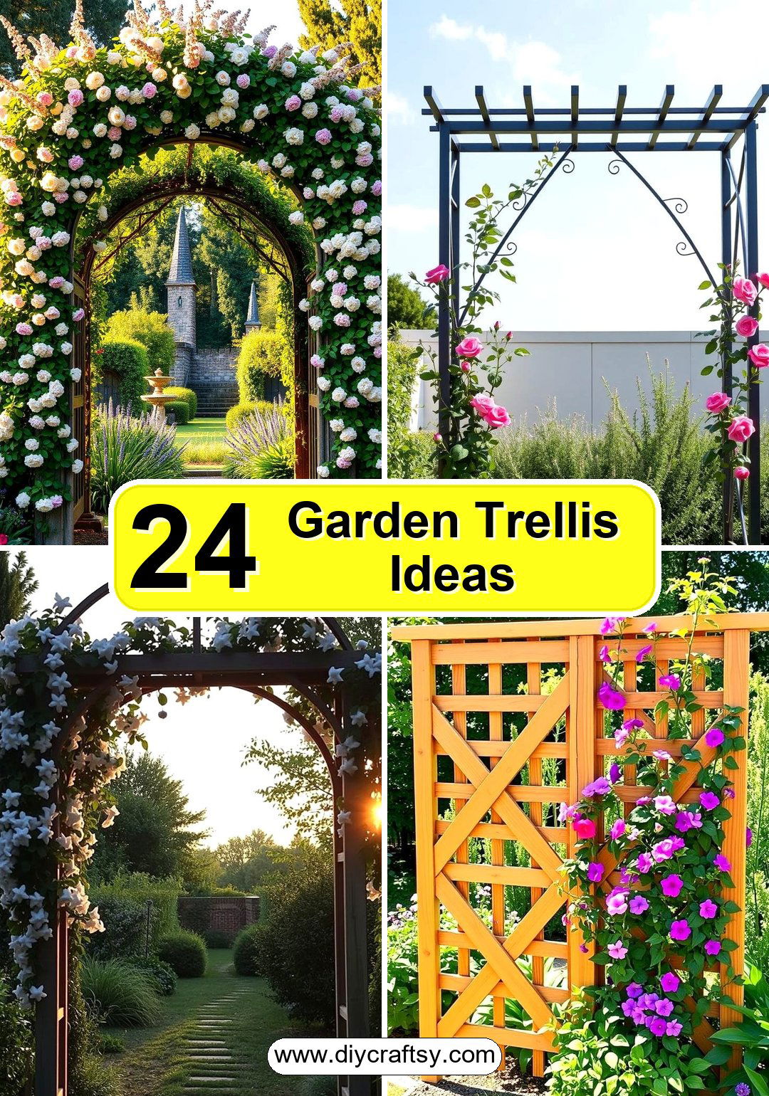 Garden Trellis Ideas