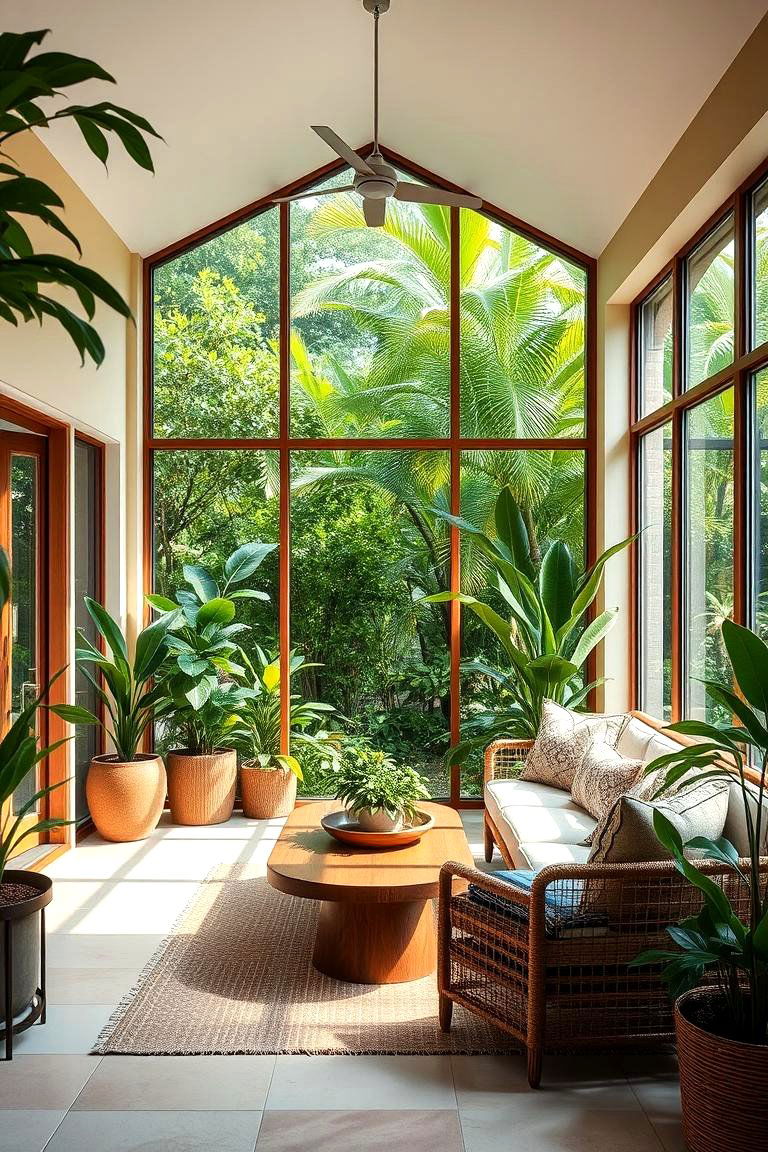 Garden View Florida Room - 24 Florida Room Ideas