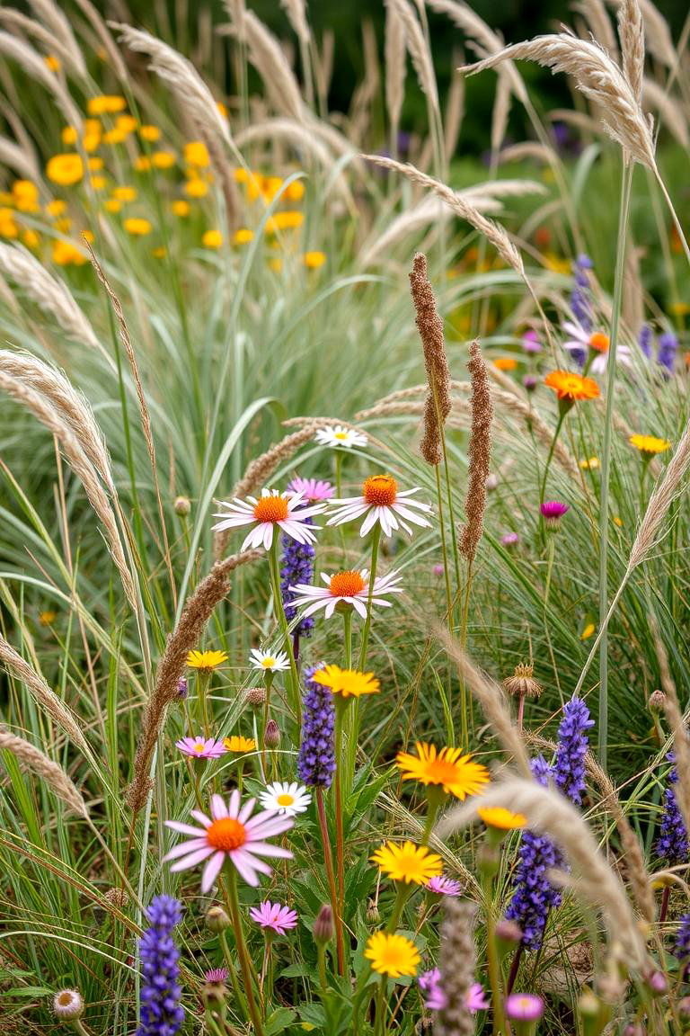 Garden of Contrasts - 24 Wildflower Garden Ideas