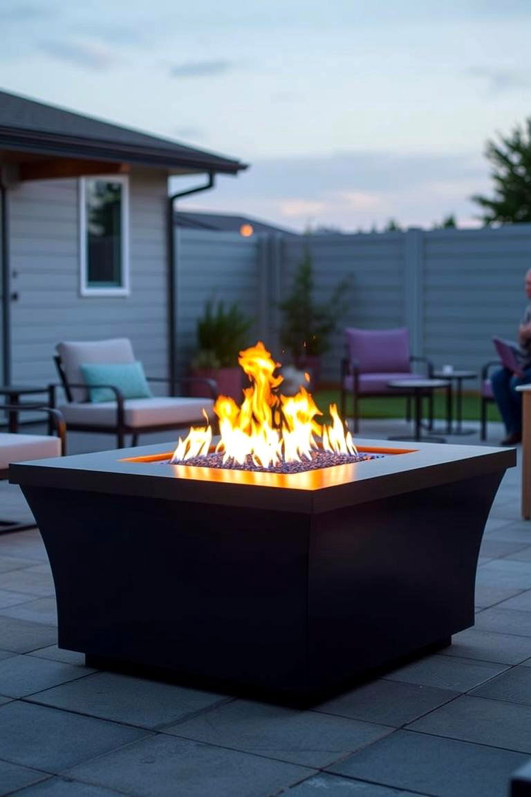 Gas Fire Pit - 24 Fire Pit Ideas