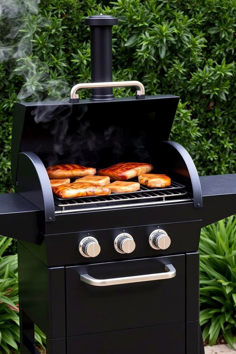 Gas Smoker BBQ Pit for Flavorful Results - 24 Bbq Pit Ideas