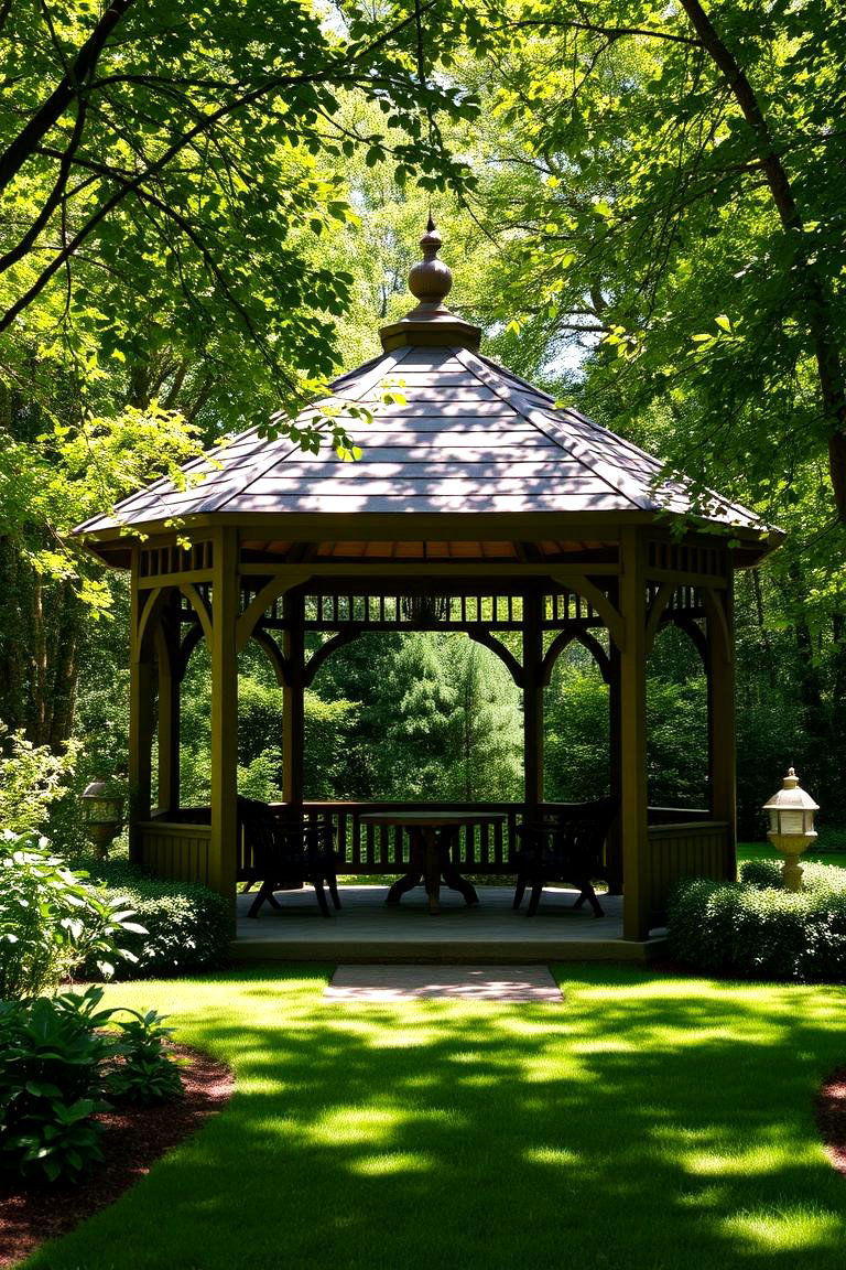 Gazebo Getaway - 24 Garden Shade Ideas