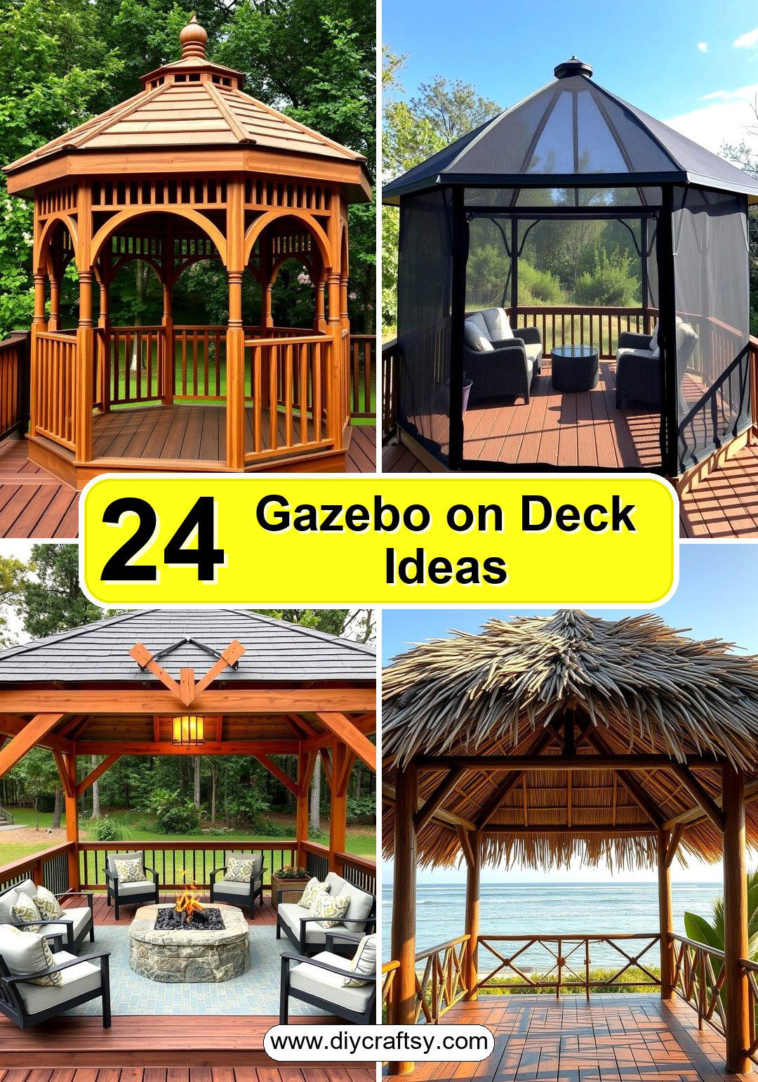 Gazebo on Deck Ideas