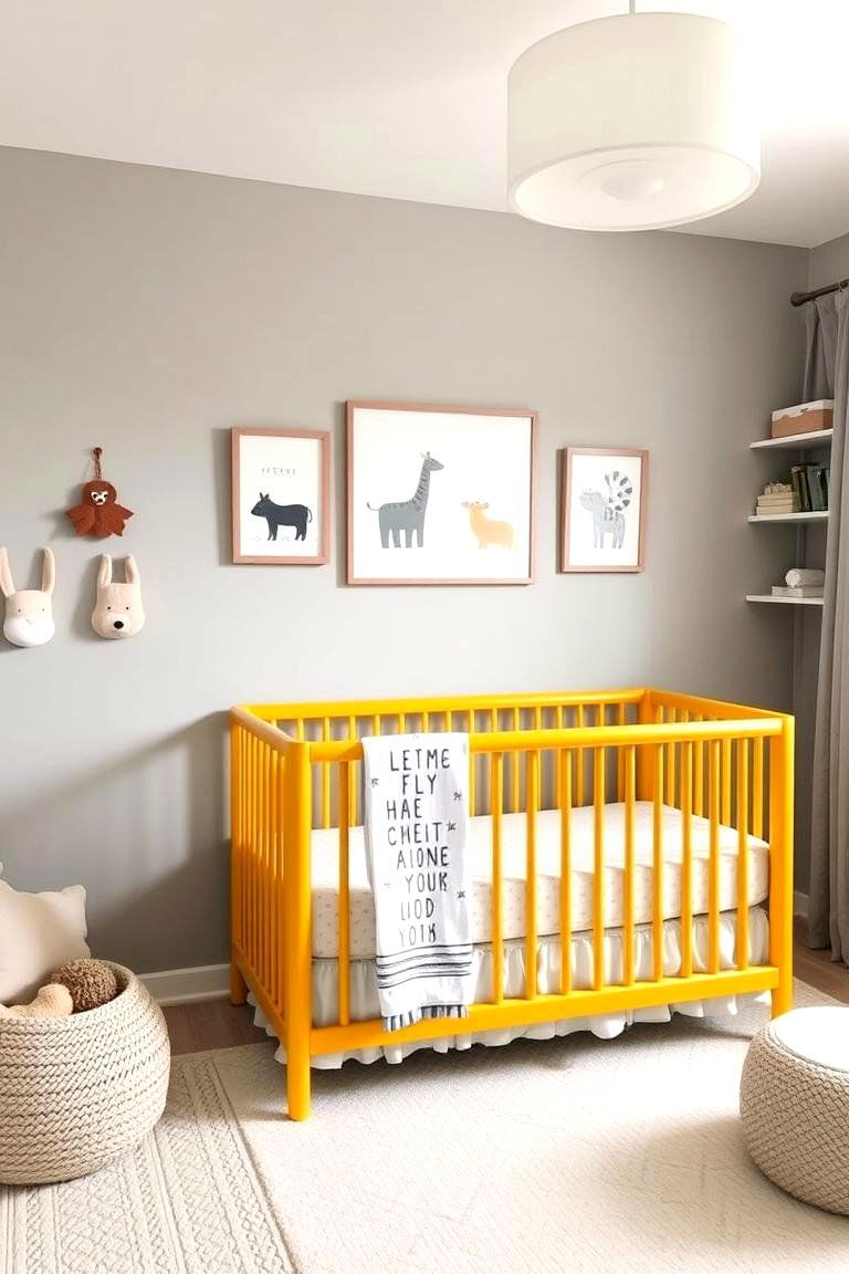 Gender Neutral Designs - 24 Baby Girl Nursery Ideas