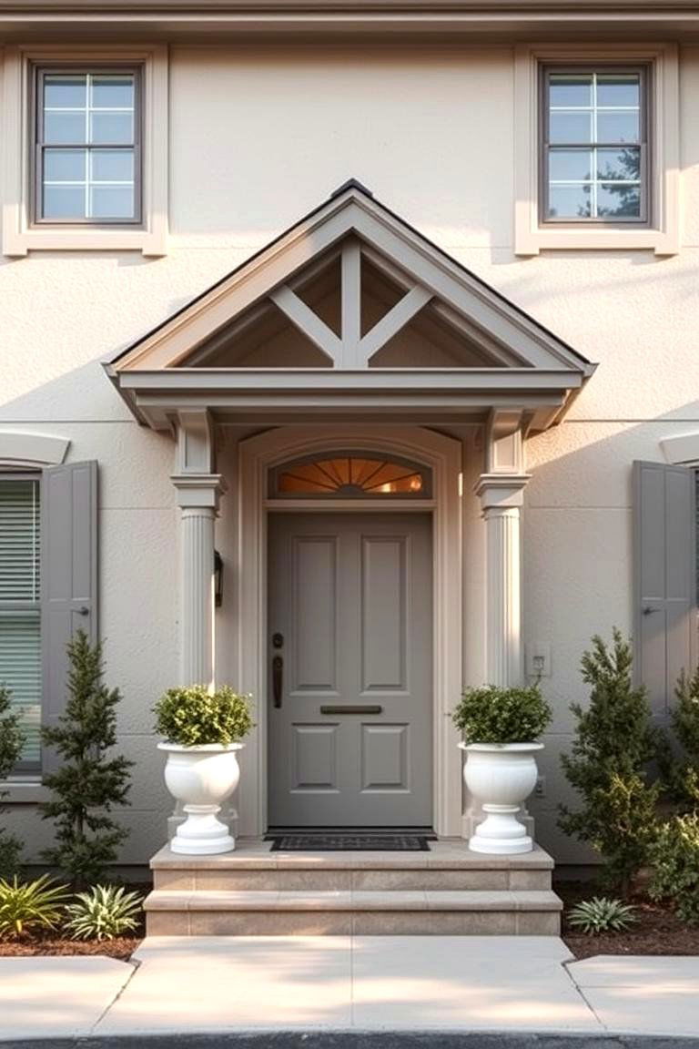 Gentle Greige Whisper - 24 Greige Paint Colors for Exteriors