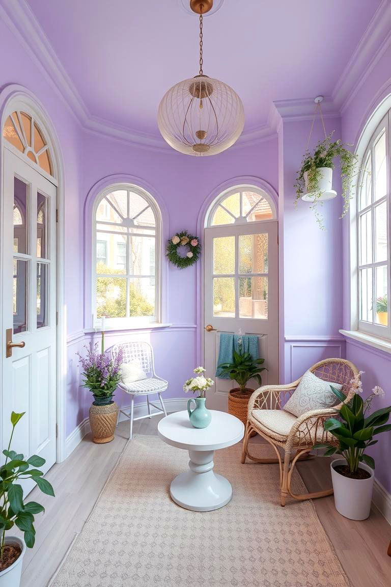 Gentle Lavender - 24 Calming Paint Colors