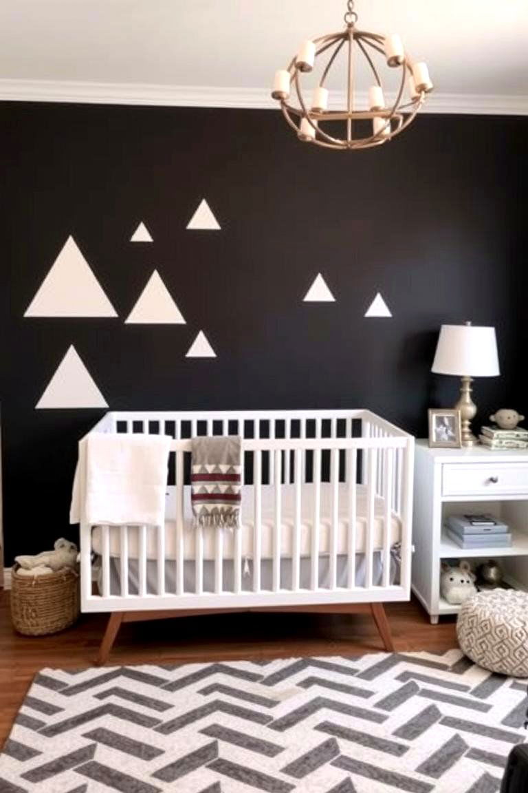Geometric Baby Room - 24 Baby Room Ideas