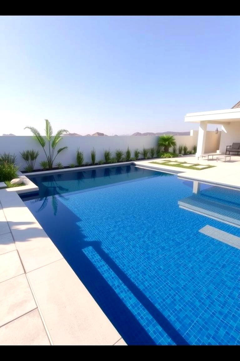 Geometric Pools for a Modern Touch - 24 Backyard Pool Ideas