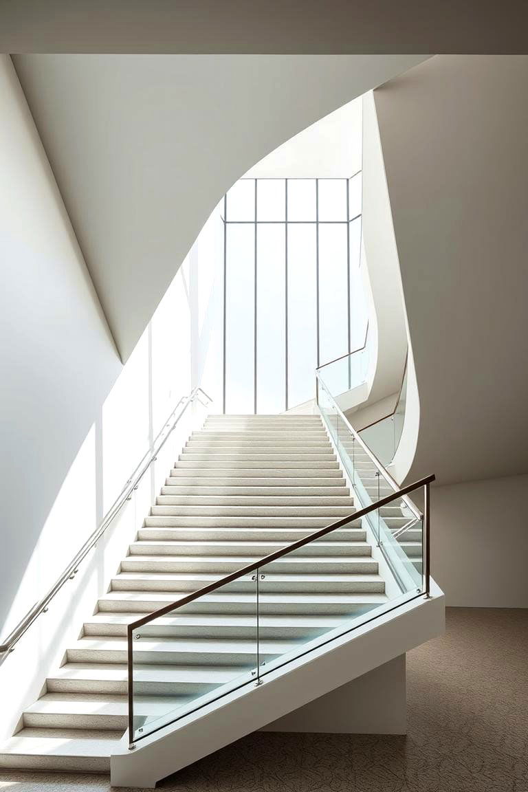Geometric Staircase - 24 Staircase Ideas