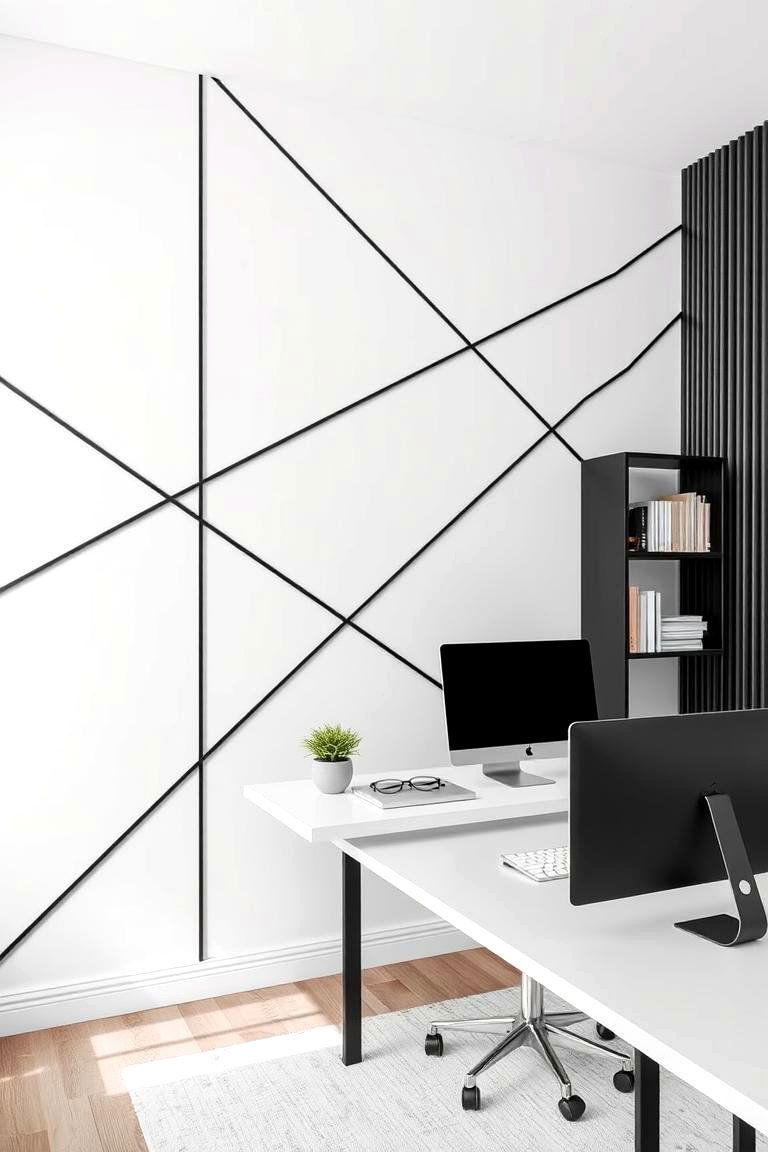 Geometric Trim Patterns - 24 Wall Trim Ideas