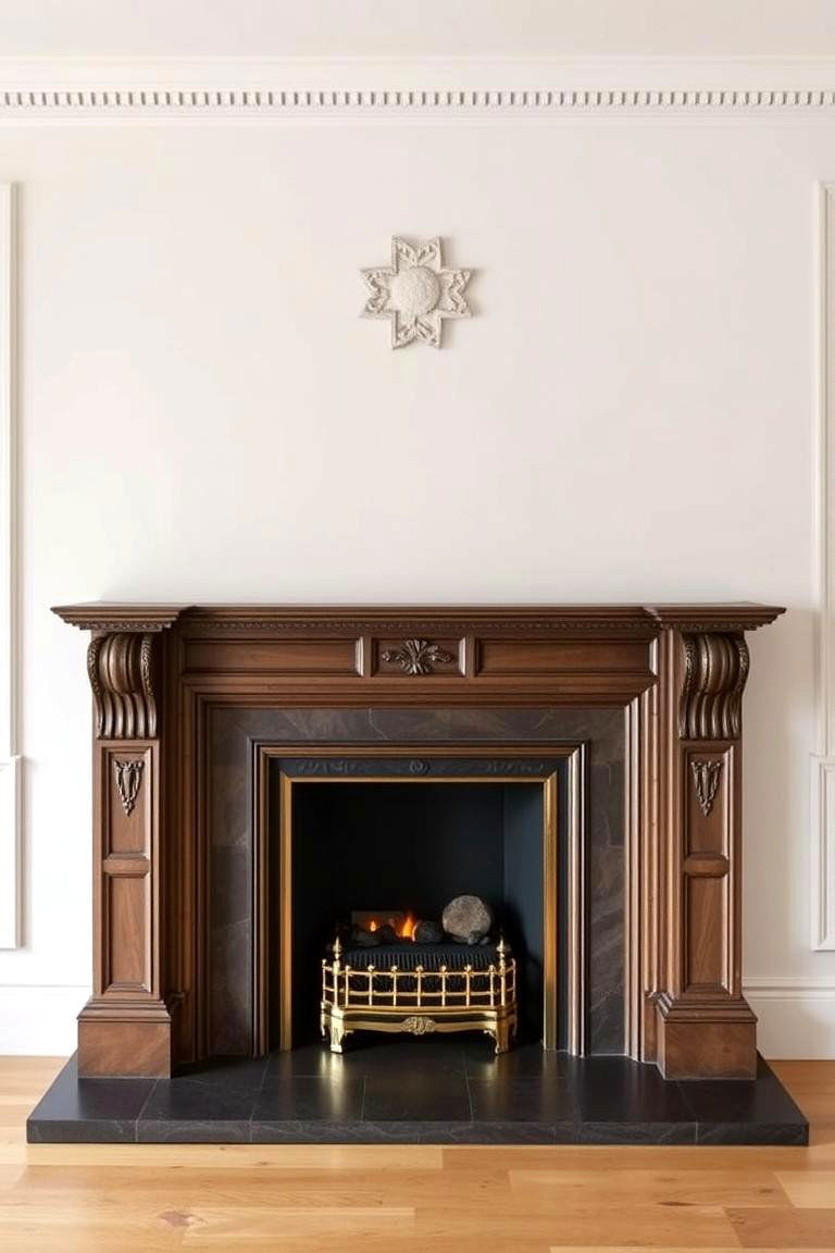 Georgian Classic Design - 24 Traditional Fireplaces
