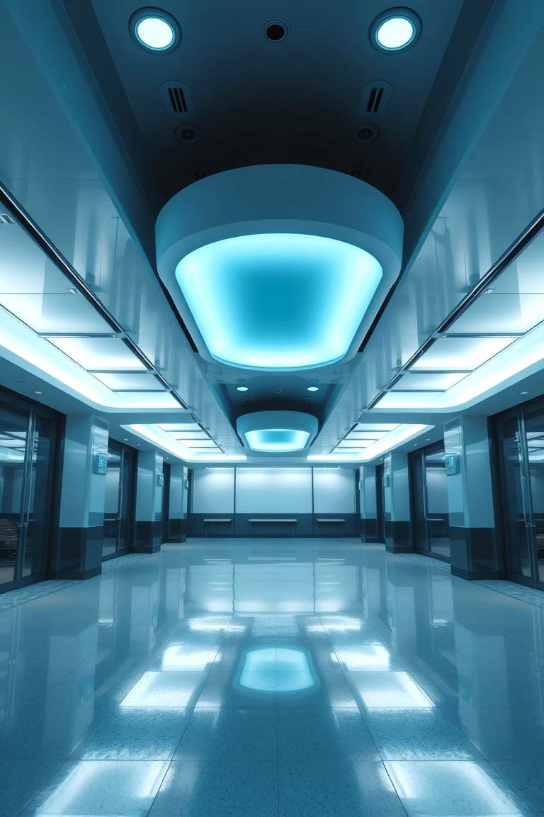 Glacial Lighting Effects - 24 frozen room decor ideas