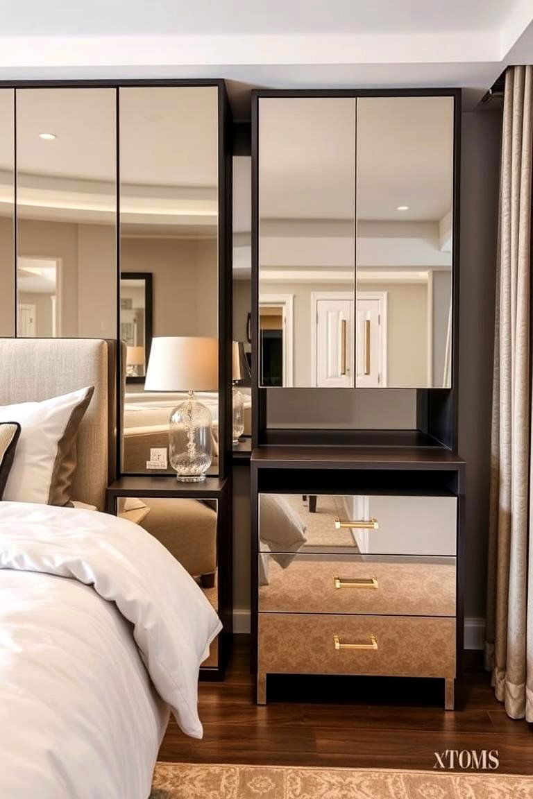 Glam Inspired Storage Solutions - 24 Glam Bedroom Ideas