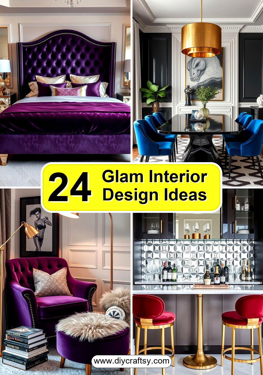 Glam Interior Design Ideas