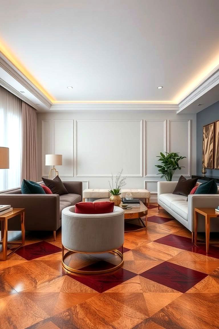 Glamorous Geometric Patterns - 24 Art Deco Interior Design Ideas