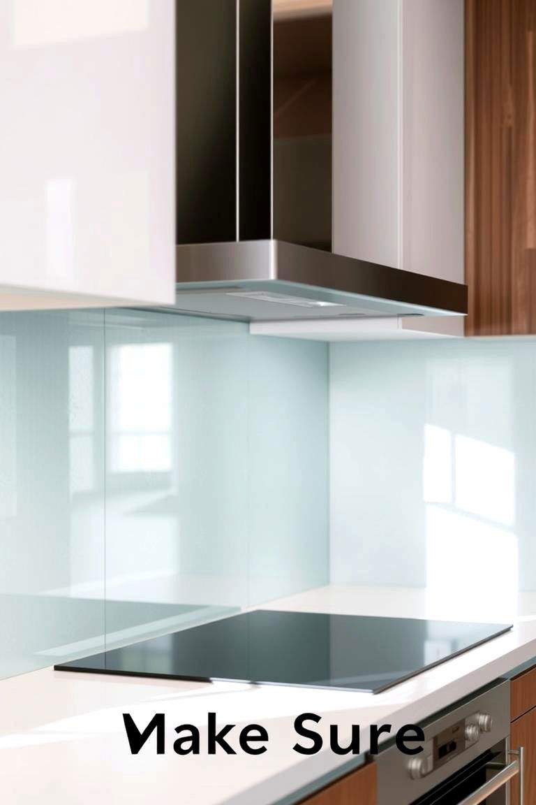 Glass Backsplash - 24 Luxury Kitchen Ideas