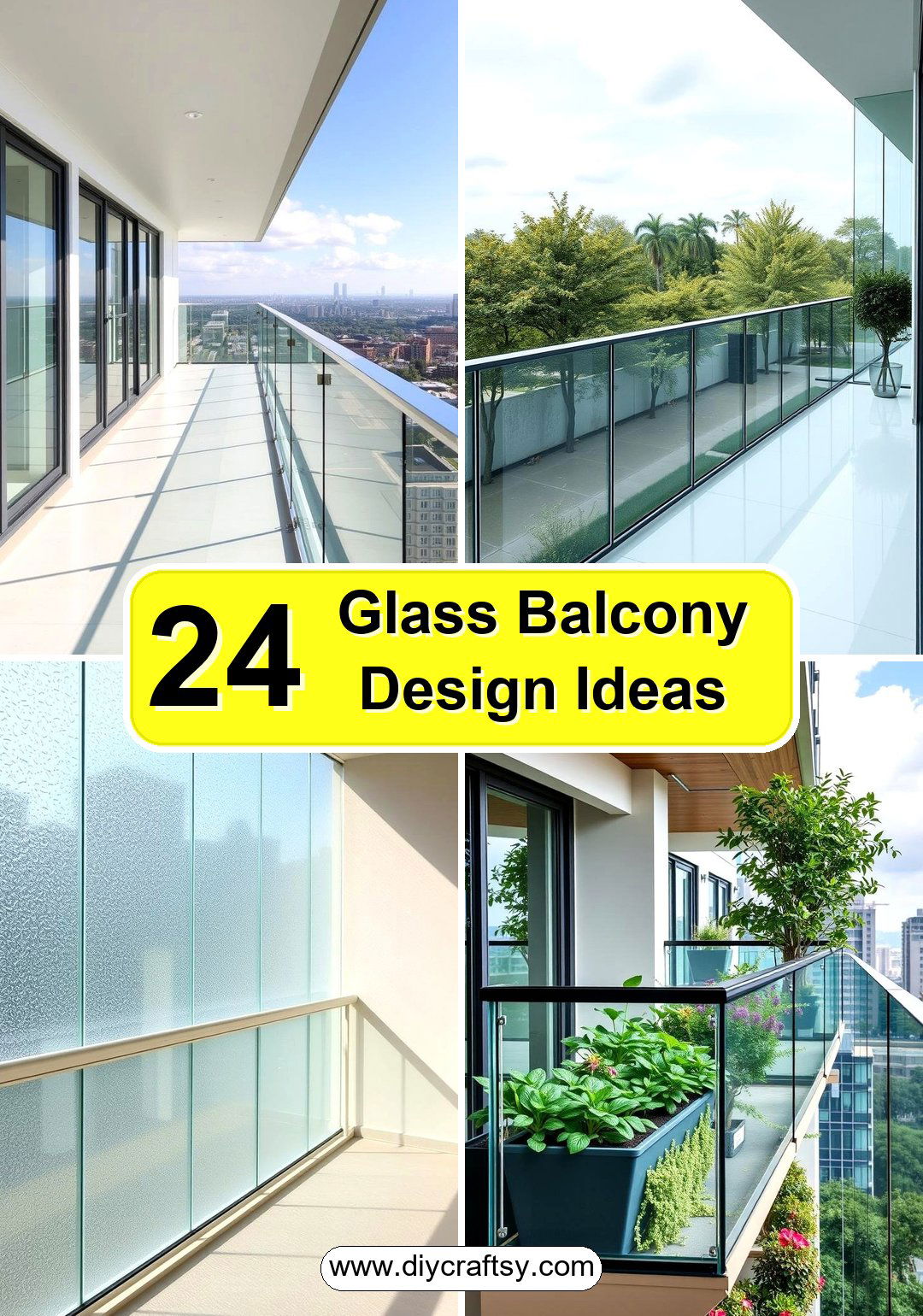 Glass Balcony Design Ideas