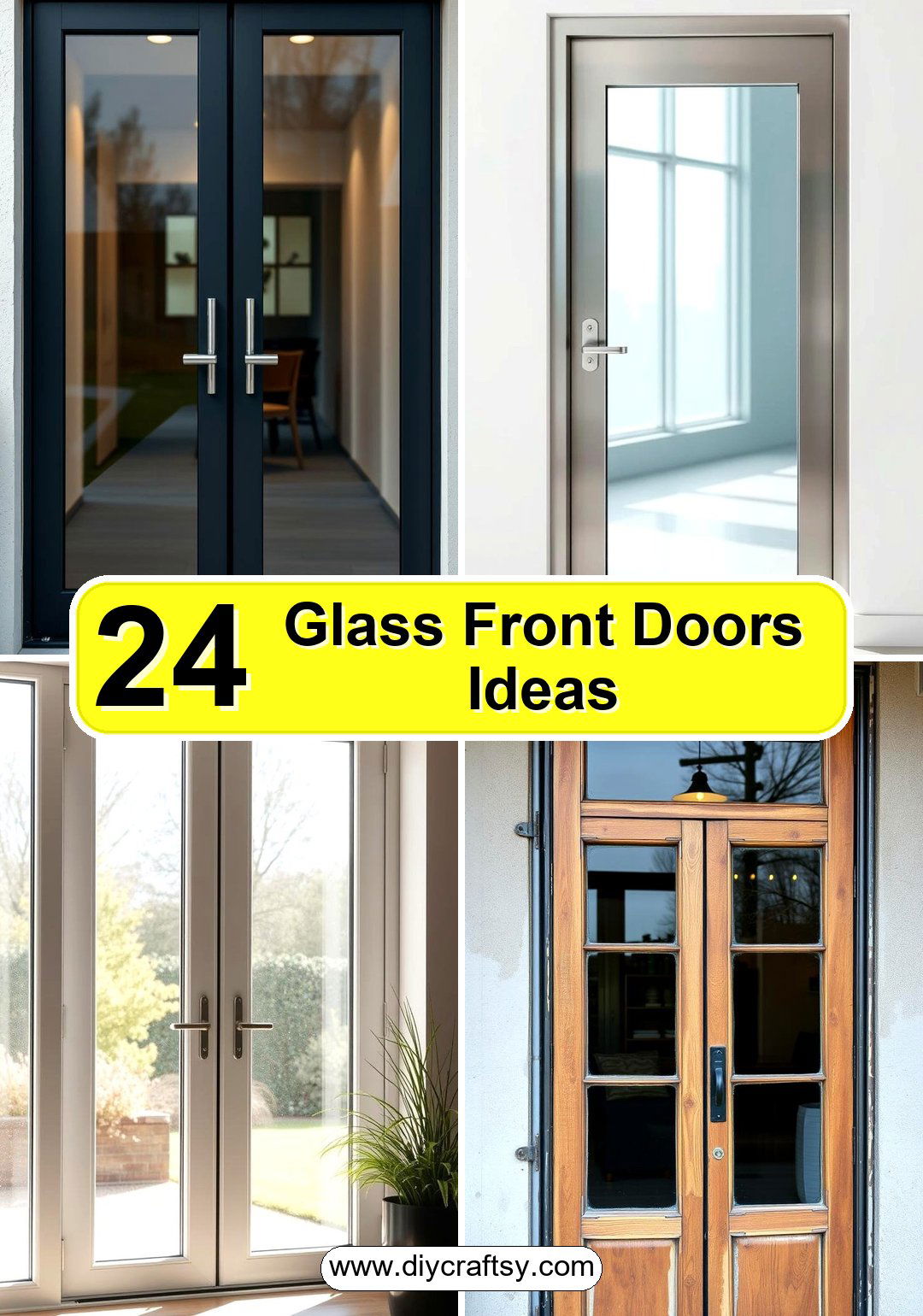 Glass Front Doors Ideas