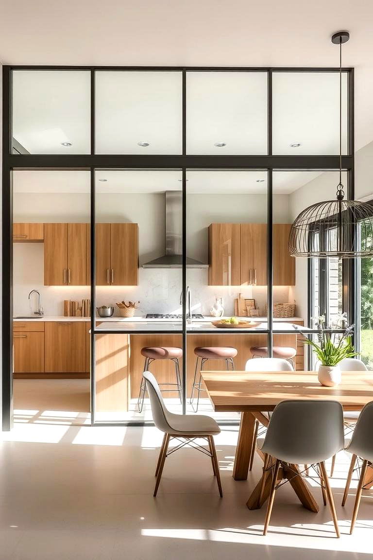 Glass Half Wall Paneling - 24 Half Wall Paneling Ideas