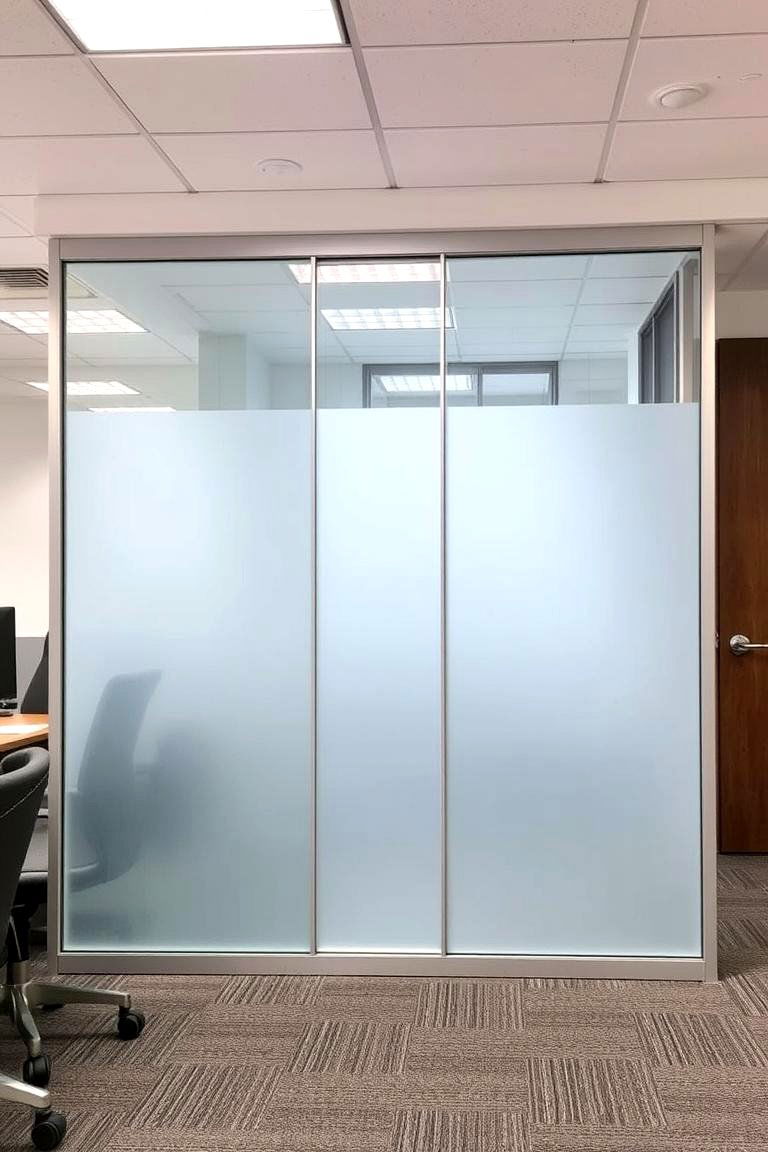 Glass Panel Half Wall - 24 Half Wall Ideas
