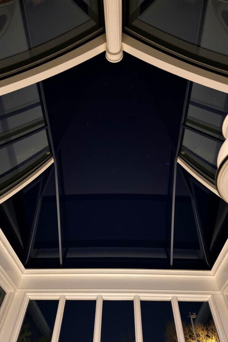 Glass Roof for Stargazing - 24 Glass Porch Design Ideas
