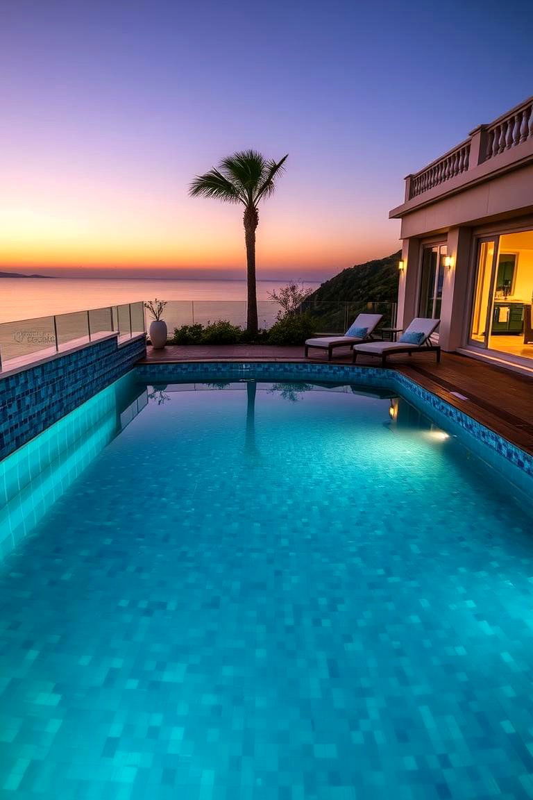 Glass Tiles for a Touch of Luxury - 24 patio tile ideas
