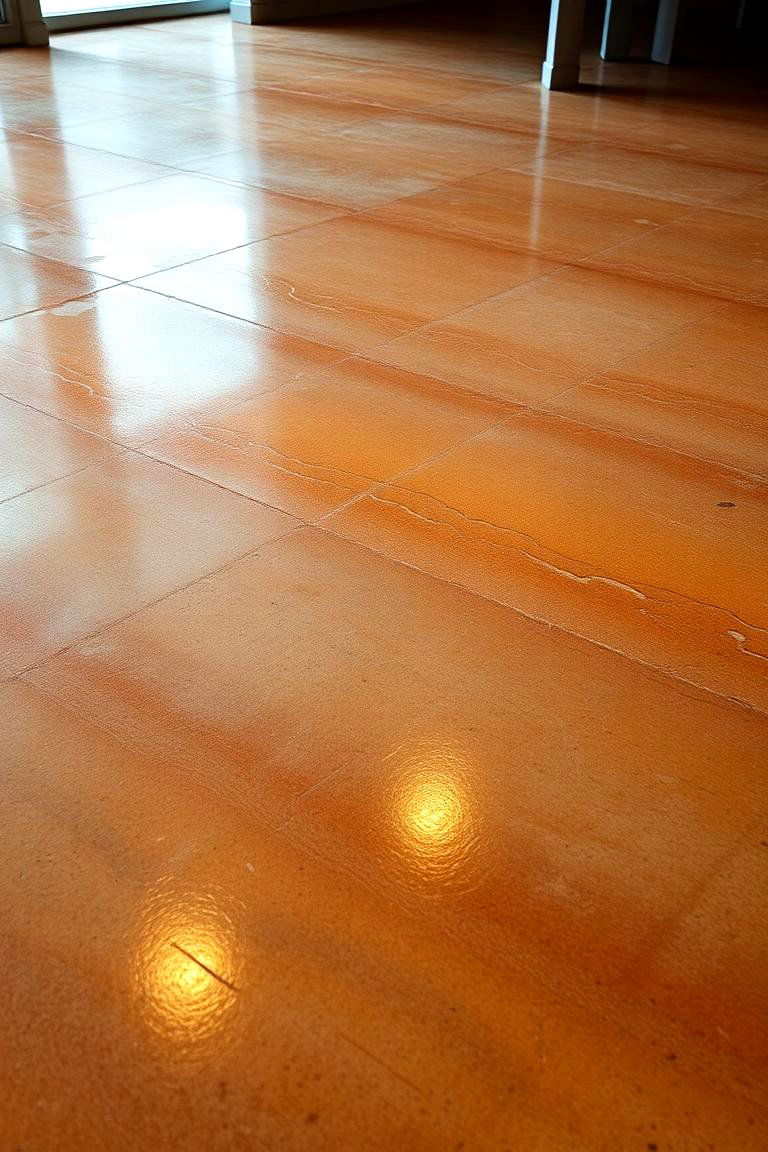 Glazed Concrete Floor - 24 Types of Concrete Floor Finishes