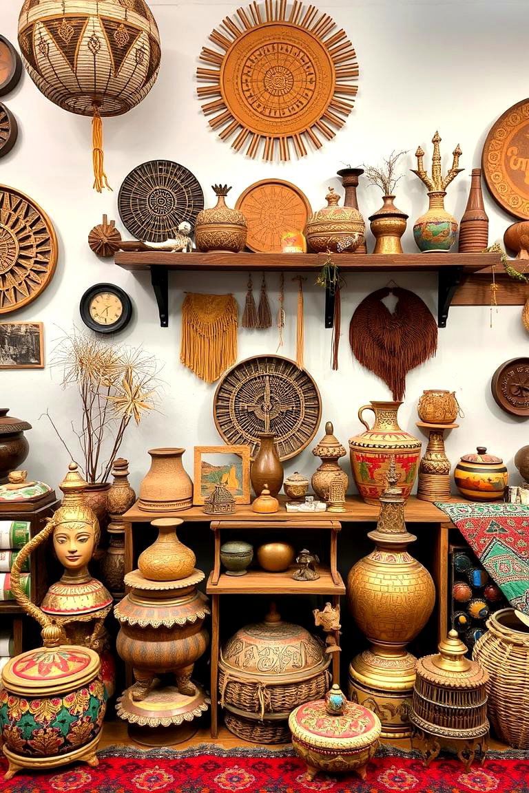 Global Cultural Accents - 24 Boho Living Room Ideas