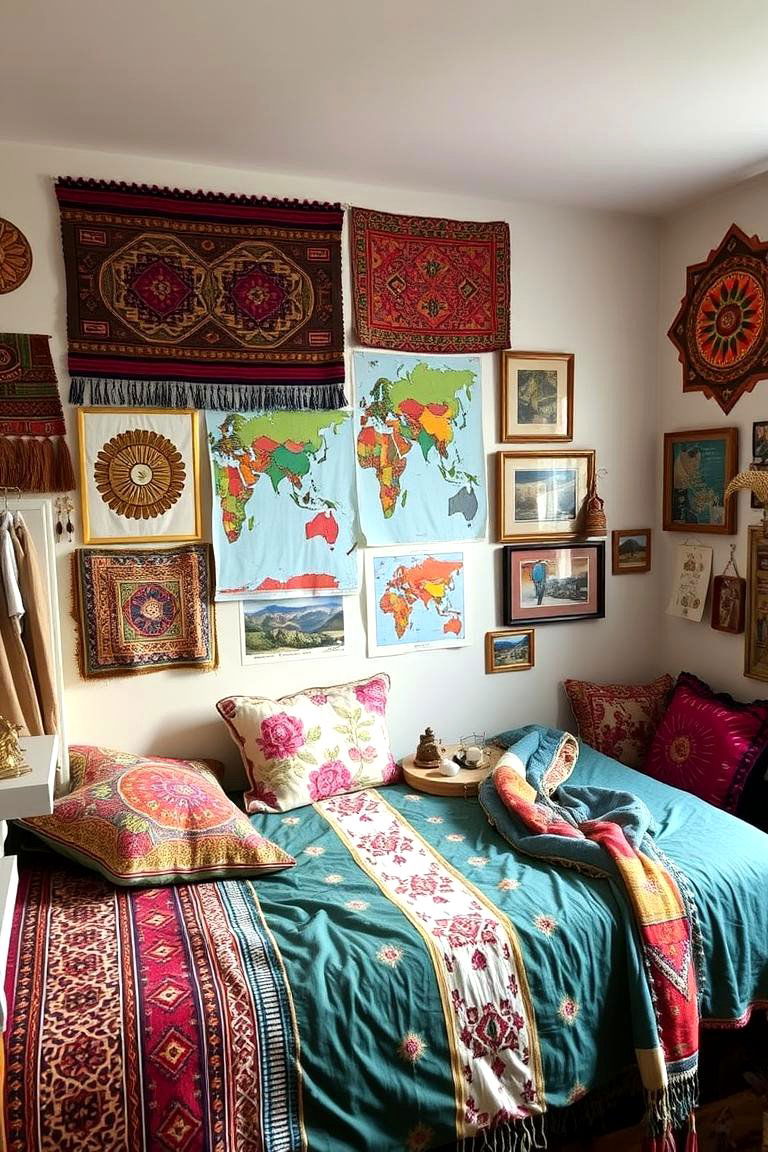 Global Cultural Inspirations - 24 Dorm Room Decorating Ideas