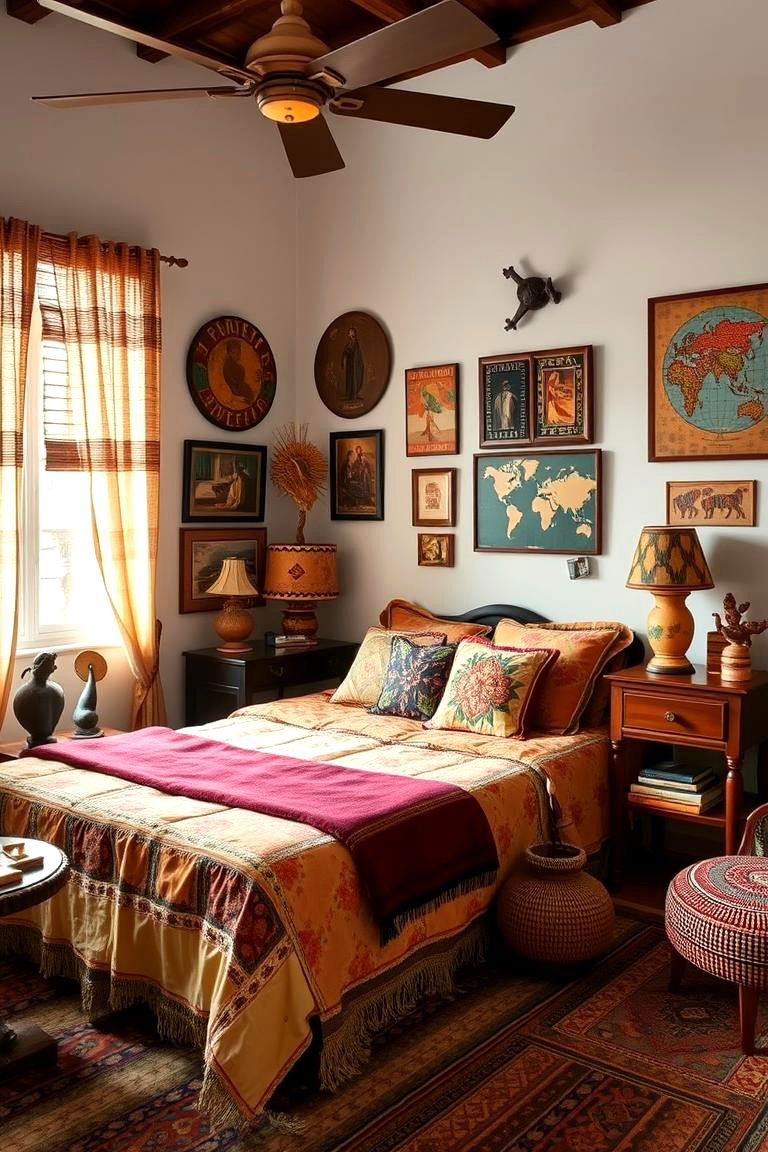 Global Cultural Touches - 24 Hippie Bedroom Ideas