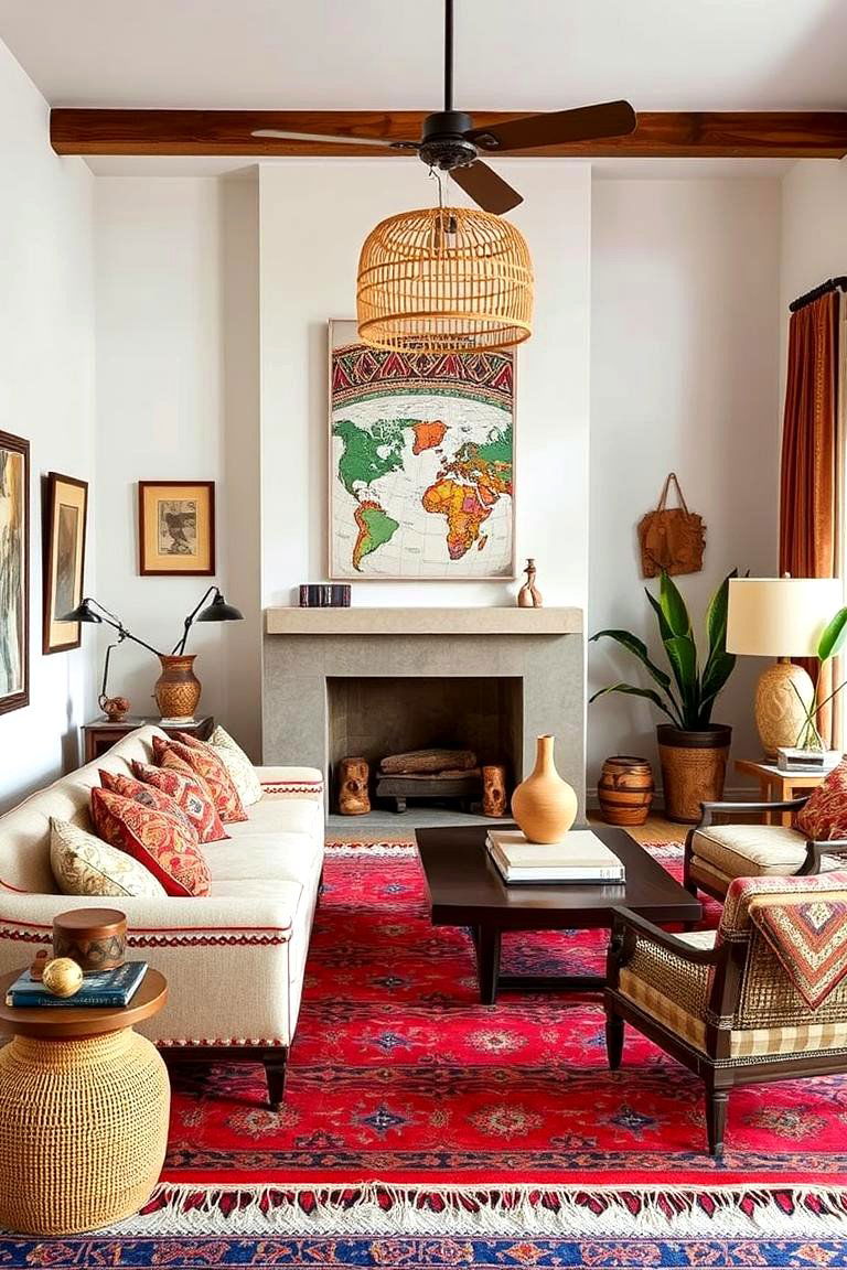 Global Fusion - 24 Contemporary Interior Design Style Ideas