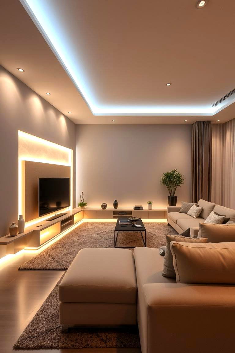 Glowing Accent Walls - 24 Aesthetic Room Ideas With Led Lights