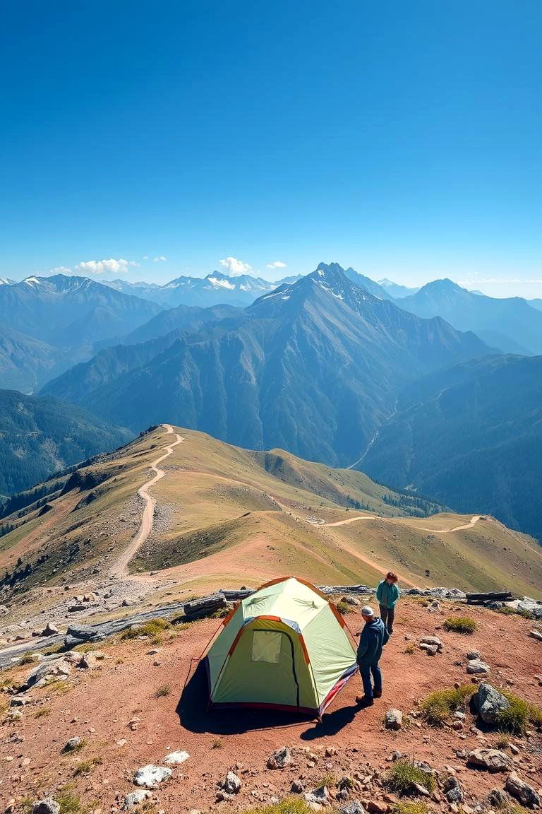 Go Camping or Hiking - 24 Wedding Anniversary Ideas