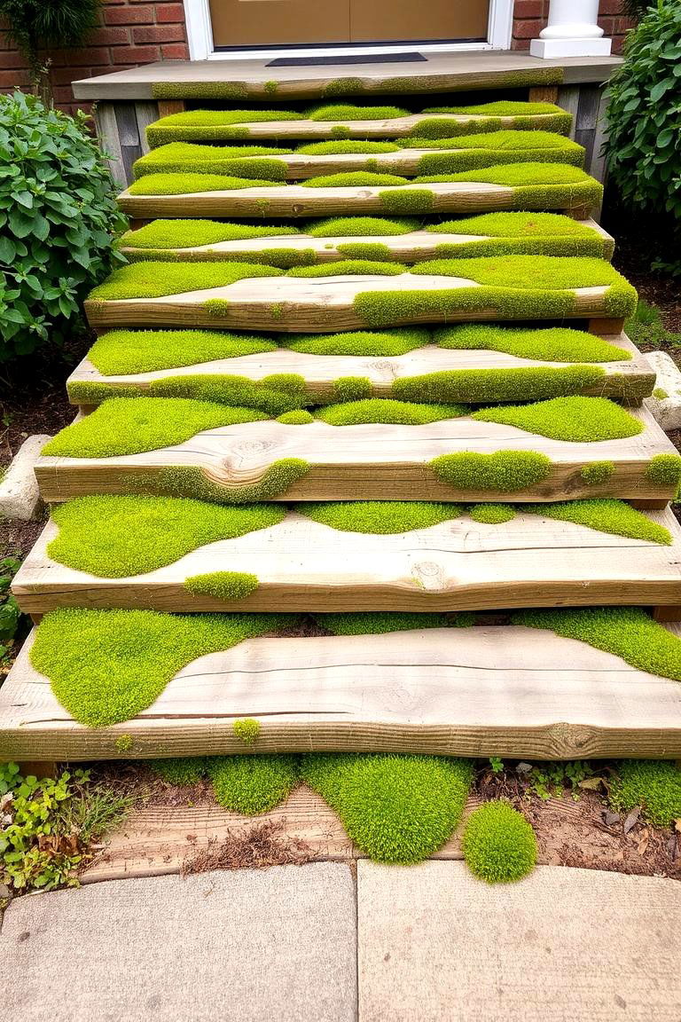 Go Eco Friendly with a Green Step - 24 Front Step Ideas
