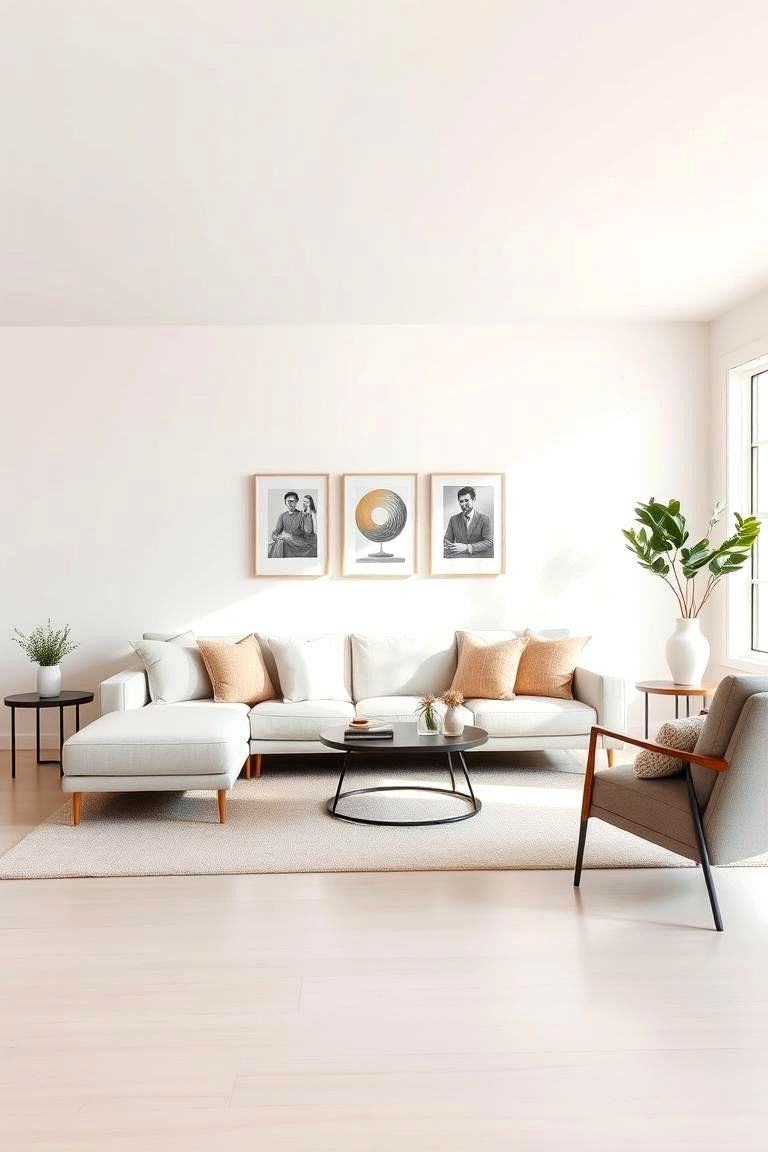 Go for Open Concept Furniture - 24 Apartment Decorating Ideas