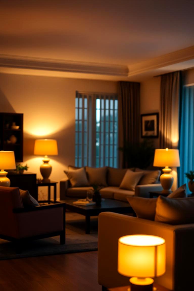 Go for Soft Warm Lighting - 24 Apartment Decorating Ideas