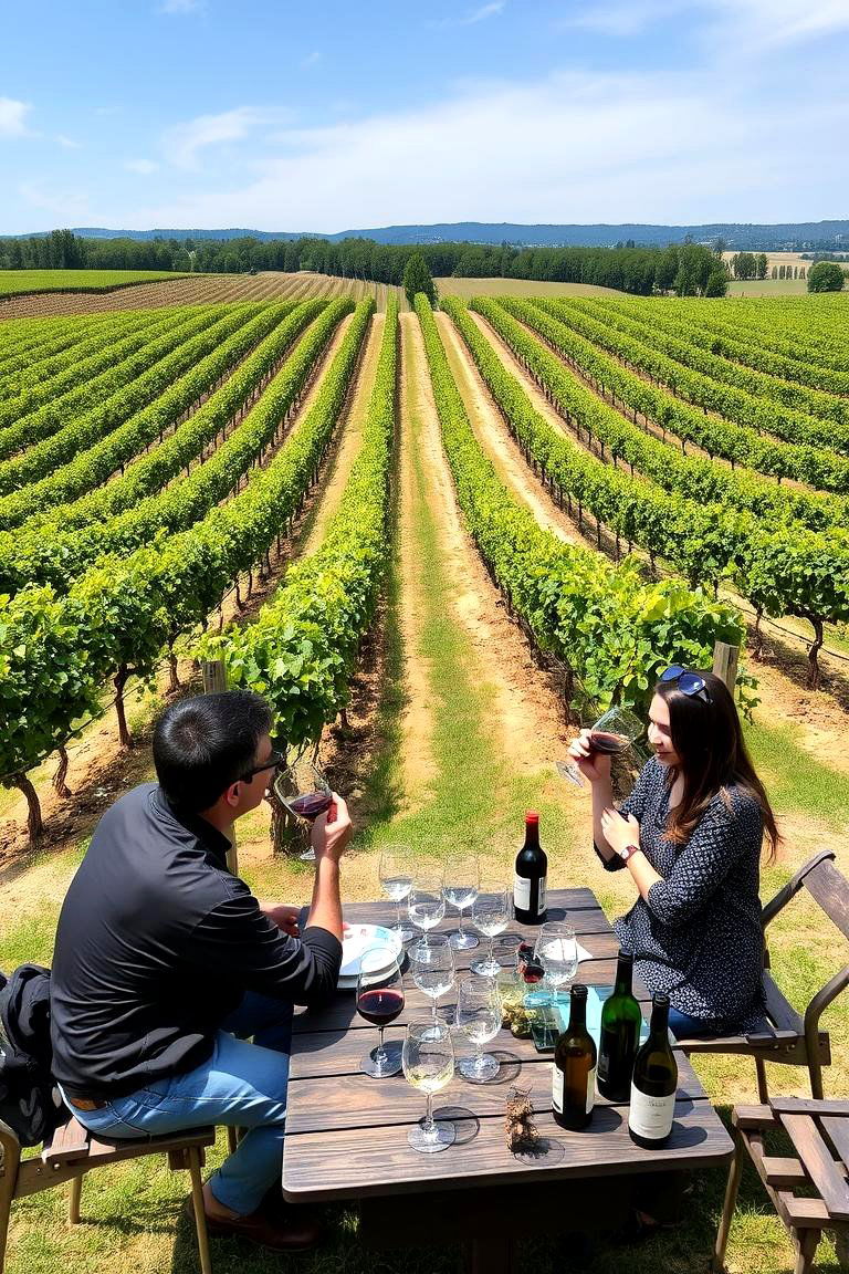Go on a Wine or Craft Beverage Tasting Tour - 24 Wedding Anniversary Ideas