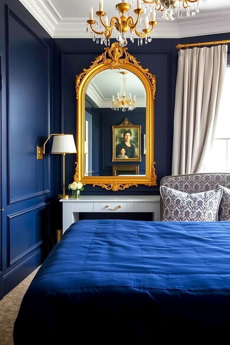 Gold Rich and Luxurious - 24 Designer-approved Colors That Go With Navy Blue