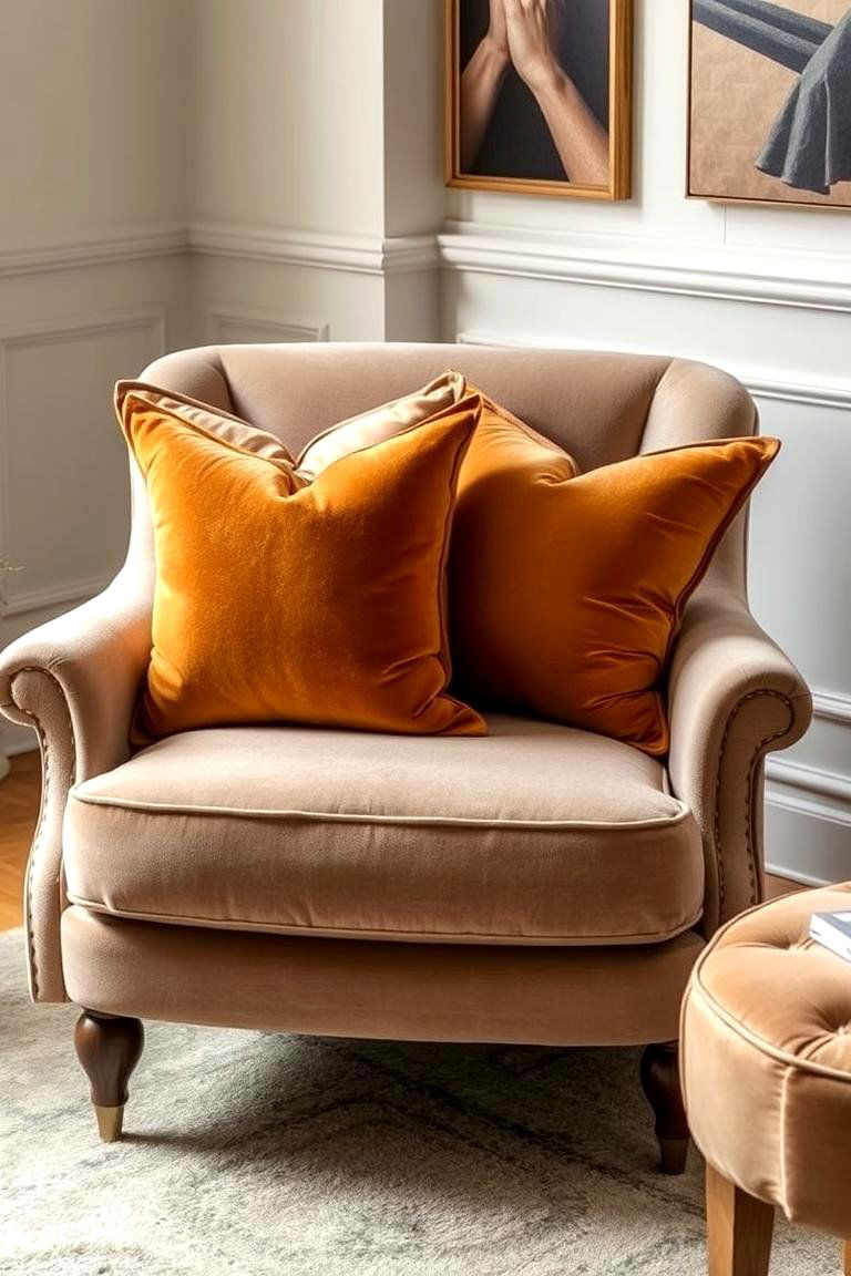 Gold Throw Pillows - 24 Gold Bedroom Ideas
