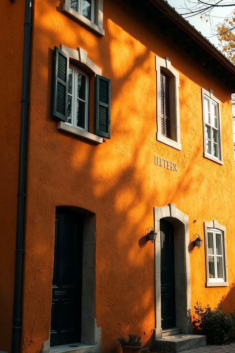Golden Ochre - 24 Stucco Colors for Home Exteriors