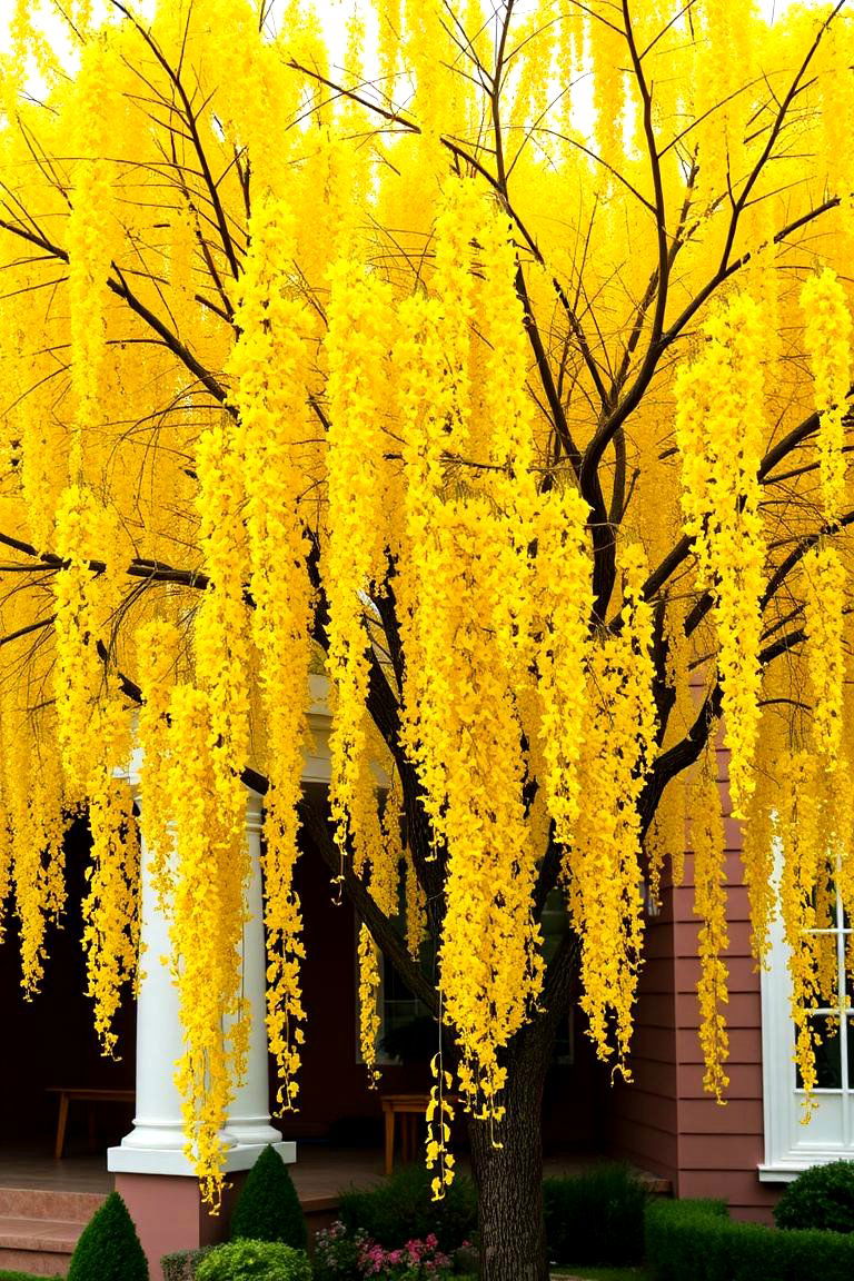 Golden Rain Tree Small Variety - 24 Small Trees for Front Yard