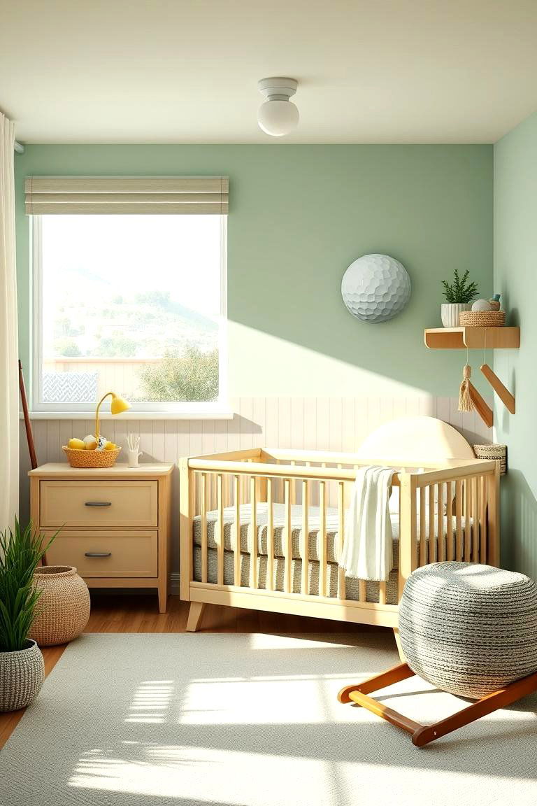 Golf Green Nursery - 24 Sports Nursery Ideas