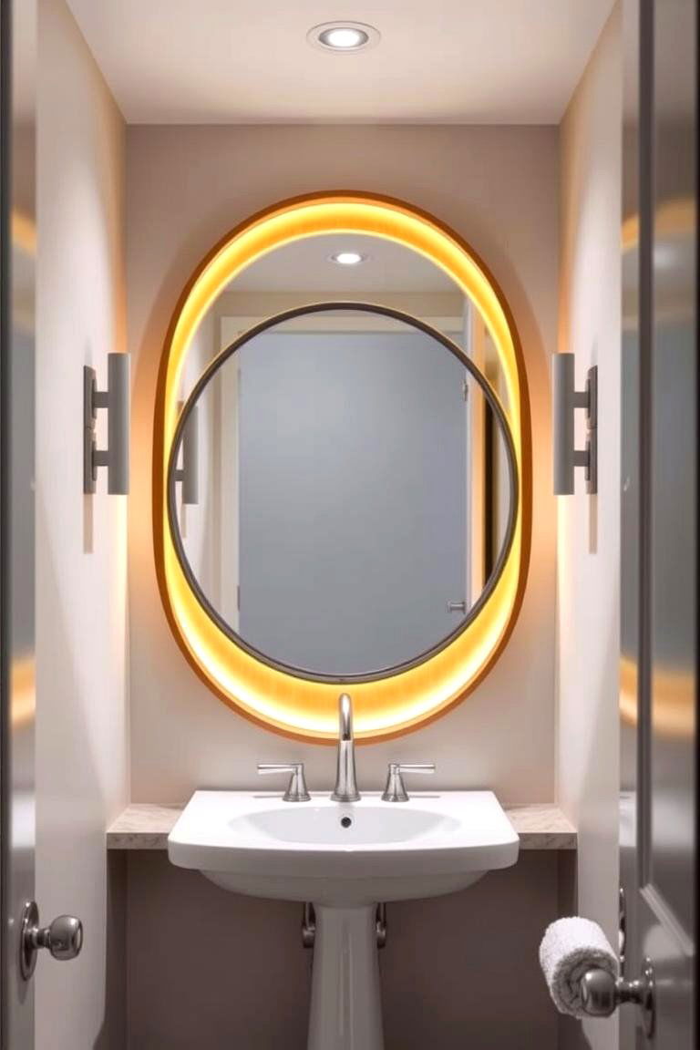 Good Lighting is Key - 24 Guest Bathroom Ideas