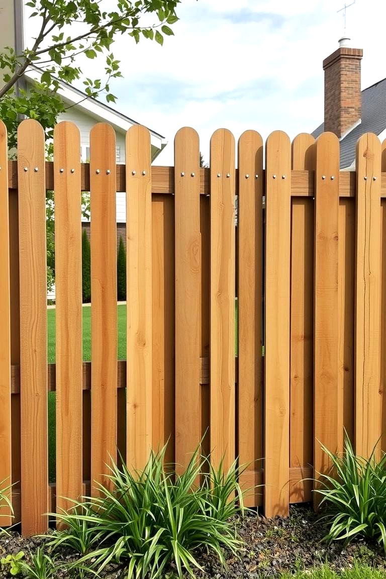 Good Neighbor Fence - 24 Wood Fence Ideas