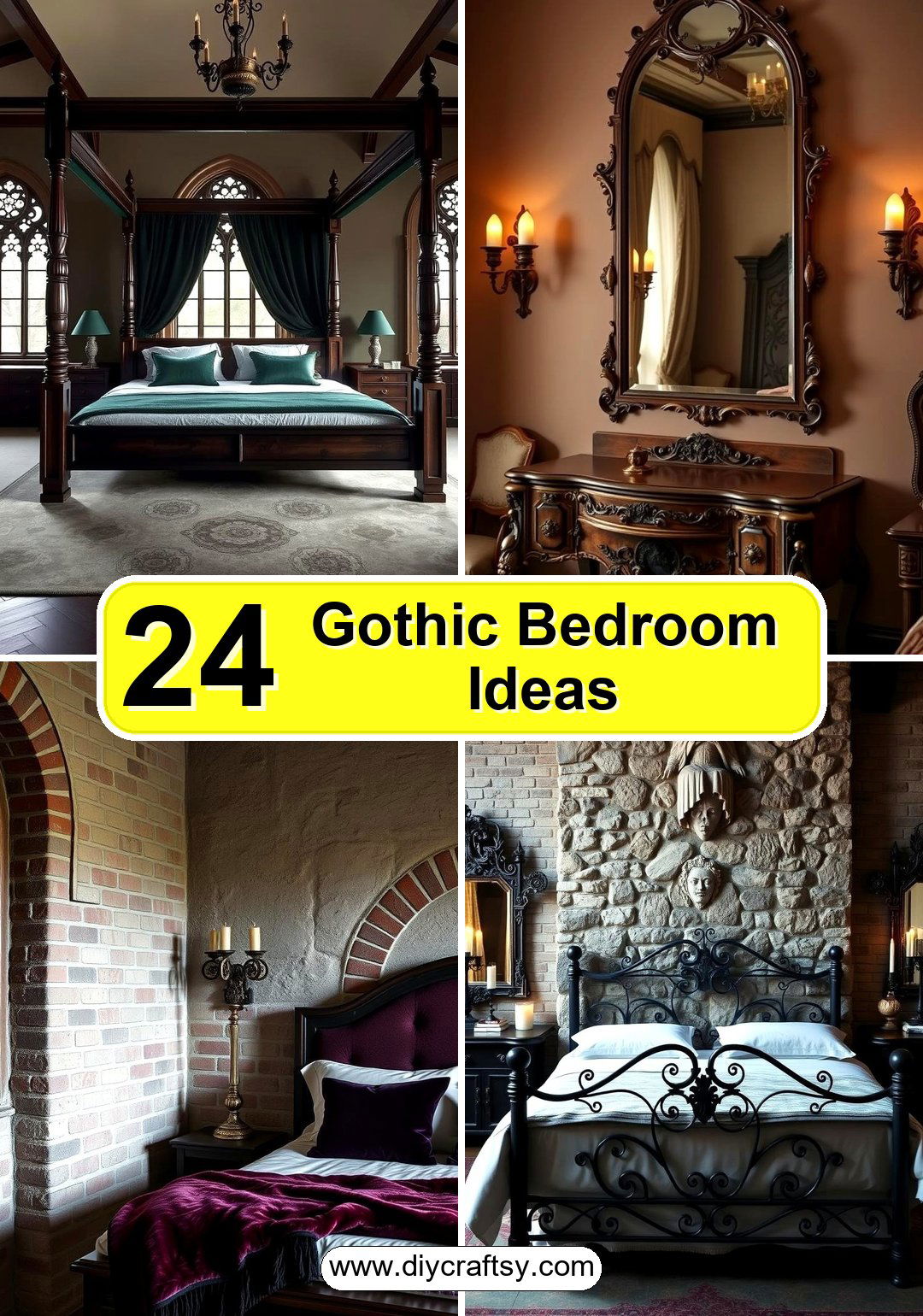 Gothic Bedroom Ideas
