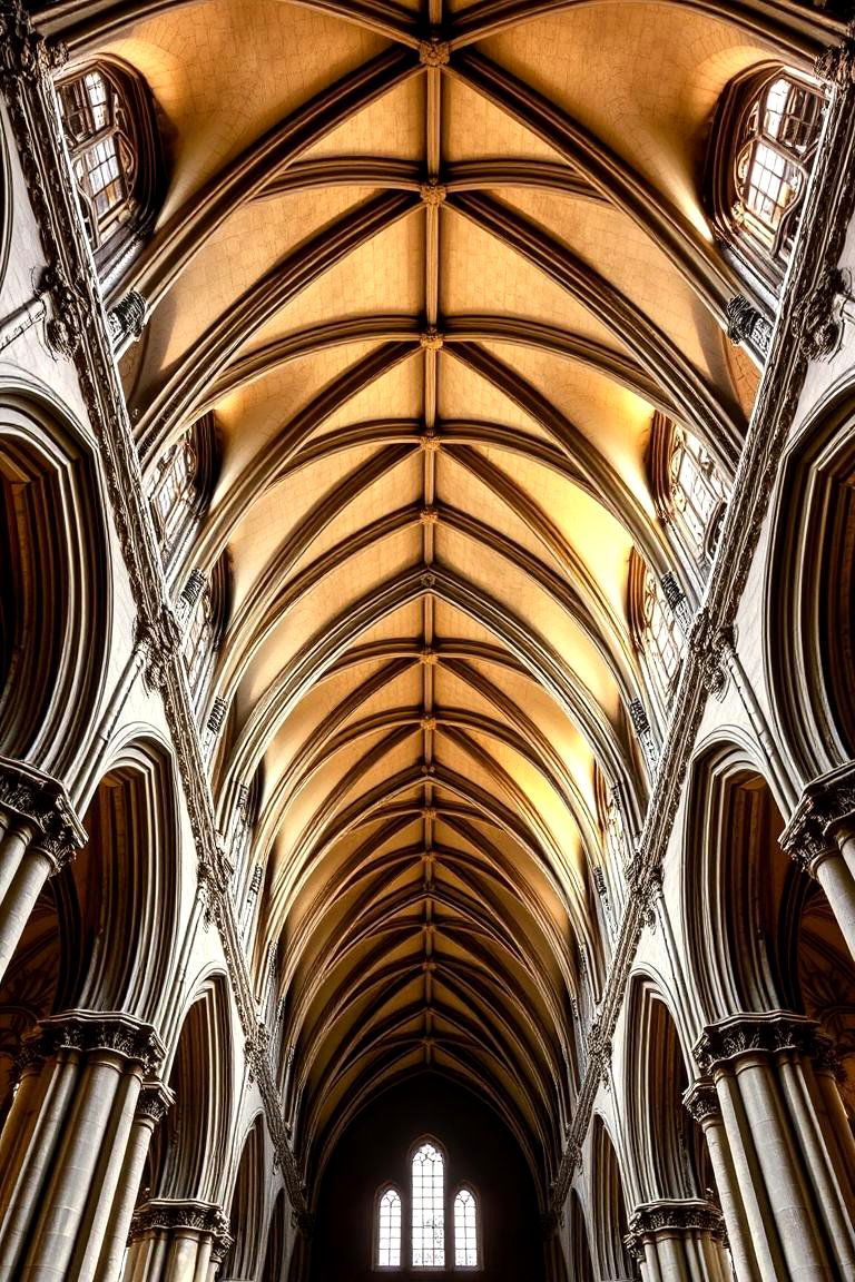 Gothic Inspired Vaulted Arches - 24 Cathedral Ceiling Ideas