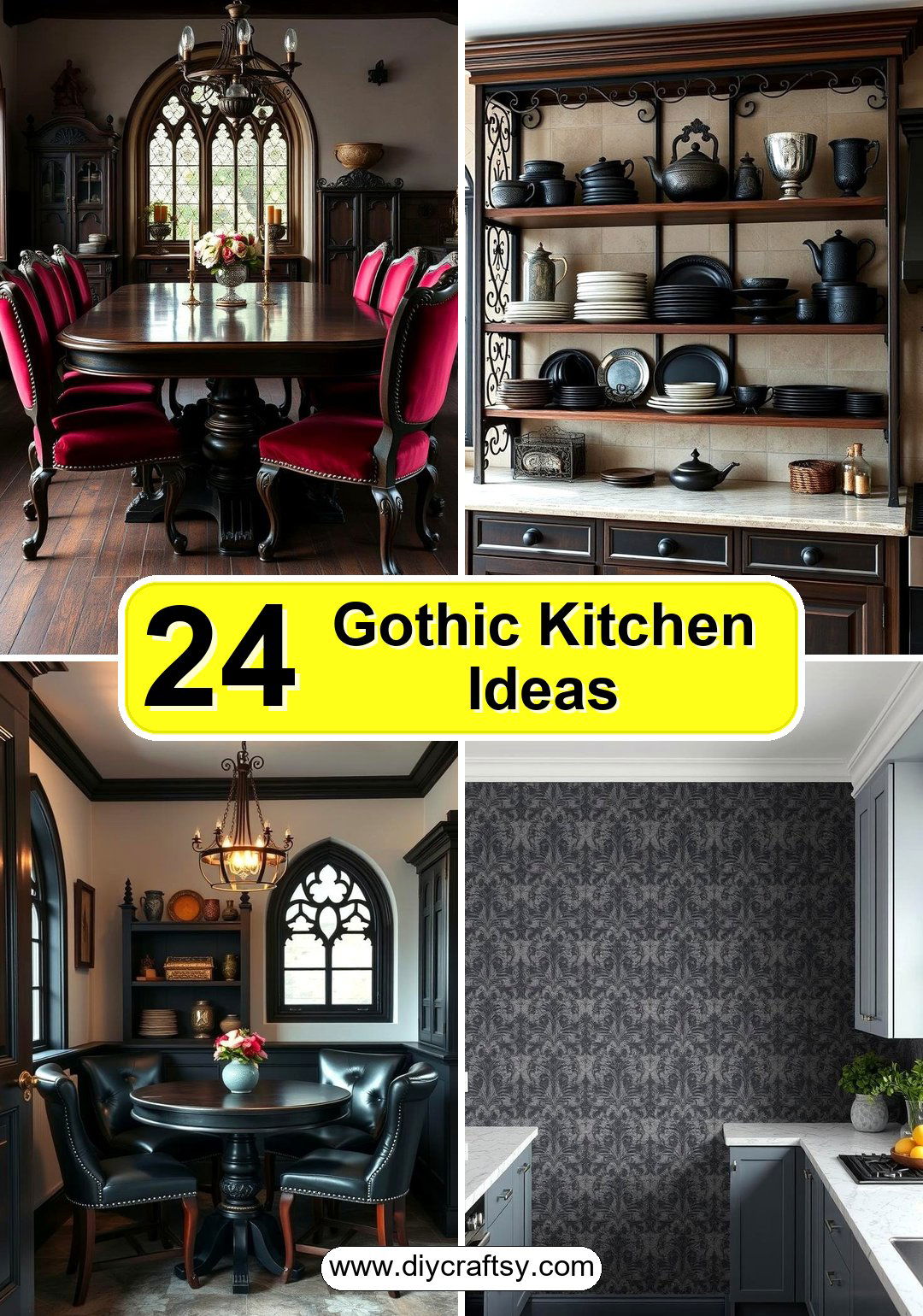 Gothic Kitchen Ideas